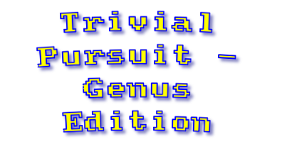 Trivial  Pursuit logo for Amstrad CPC